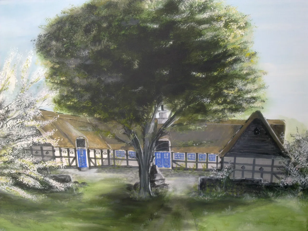 Maleri nr 41 70 cm X 90 cm